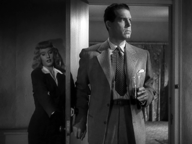 Barbara Stanwyck, Fred MacMurray in Double Indemnity