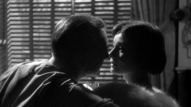 Gary Cooper, Audrey Hepburn in Love in the Afternoon