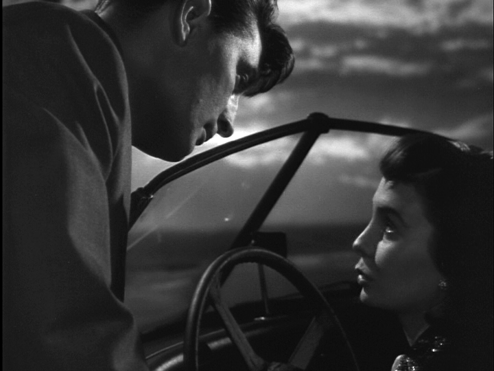 Robert Mitchum, Jean Simmons in Angel Face
